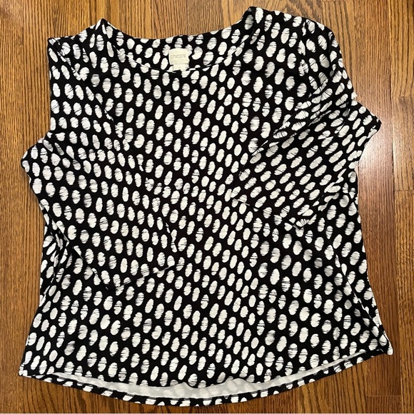 Chico's Tops - Chico's Women's Patterned Shirt 3/4 Sleeve Size 3